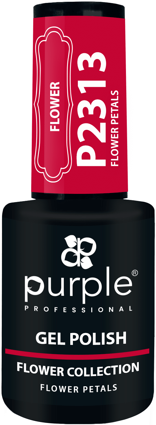 Purple Professional Gel Polish Flower Petals 10ml (P2313) Purple Professional Gel Polish Flower Petals 10ml (P2313)