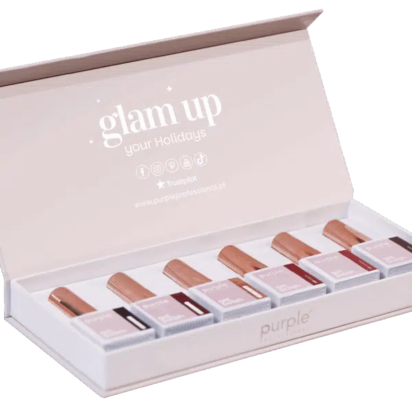 Purple Professional Gel Polish Let It Shine Kit