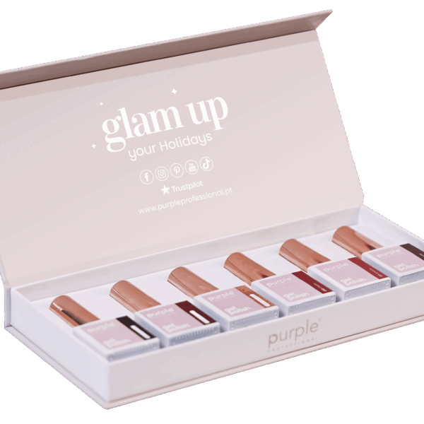 Purple Professional Gel Polish Let It Shine Kit