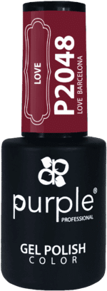 Purple Professional Gel Polish Love Barcelona 10ml (P2048)