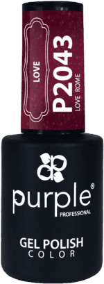 Purple Professional Gel Polish Love Rome 10ml (P2043)