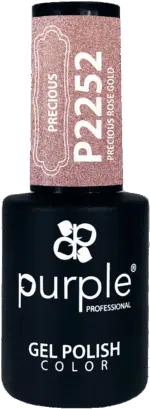 Purple Professional Gel Polish Precious Rose Gold 10ml (P2252)