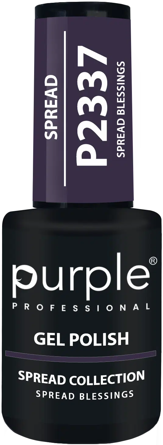 Purple Professional Gel Polish Spread Blessings 10ml (P2337) Purple Professional Gel Polish Spread Blessings 10ml (P2337)