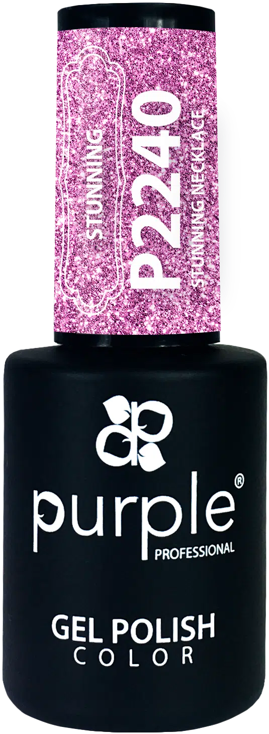 Purple Professional Gel Polish Stunning Necklace 10ml (P2240) Purple Professional Gel Polish Stunning Necklace 10ml (P2240)
