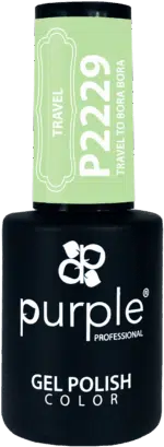 Purple Professional Gel Polish Travel To Bora Bora 10ml (P2229)