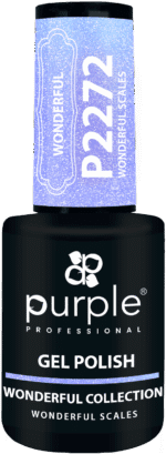 Purple Professional Gel Polish Wonderful Scales 10ml (P2272)
