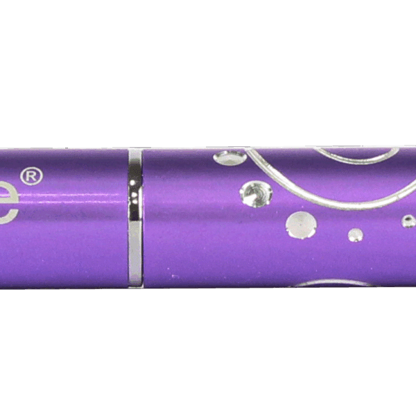Purple Professional Nylon Nailart Shadow Penseel 2mm/11mm (metalen handle)(P774)