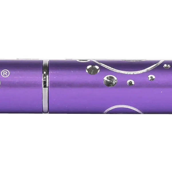 Purple Professional Nylon Nailart Thin Strokes Brush 7mm (metalen handle) (P772)