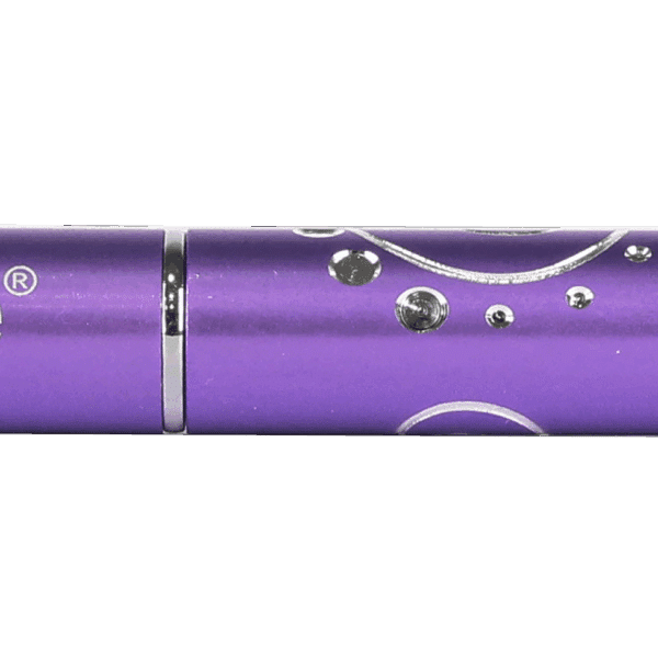 Purple Professional Nylon Nailart Thin Strokes Brush 7mm (metalen handle) (P772)