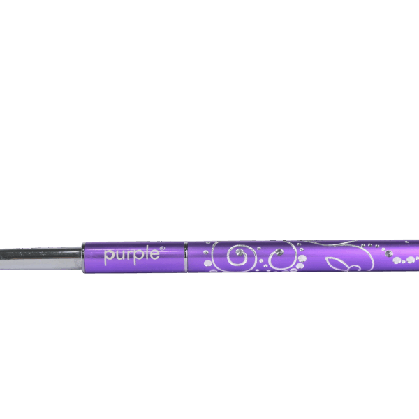 Purple Professional Nylon One Stroke Penseel S 3mm/4,5mm (metalen handle) (P771)