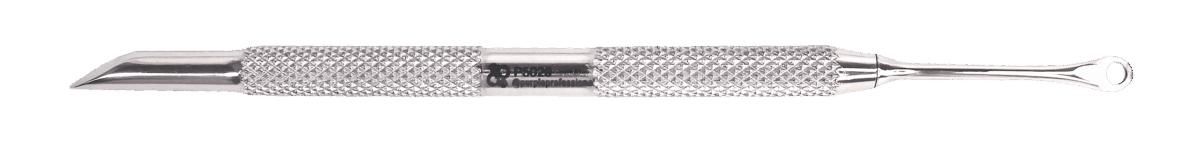 Purple Professional Premium Rounded Stick and Loop 13 130mm - Stainless Steel (P5029)