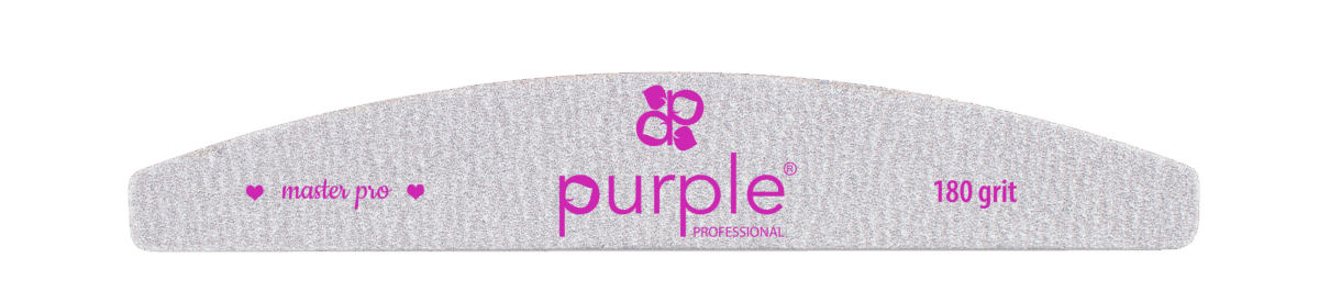 Purple Professional Vervangbare Vijlen Master Pro 180 grit (30st.)