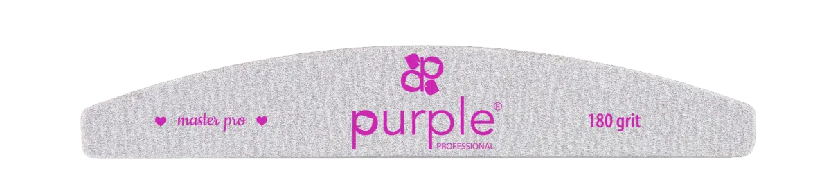 Purple Professional Vervangbare Vijlen Master Pro 180 grit (30st.)