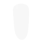 Purple Professional Wonderful Shine Milky White No Wipe Top Coat 15ml (P464)