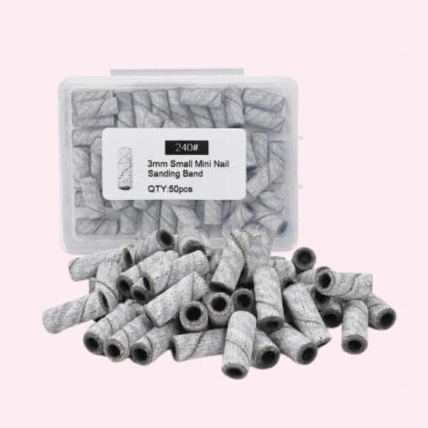 Schuurrollen Small 240 grit 50stuks