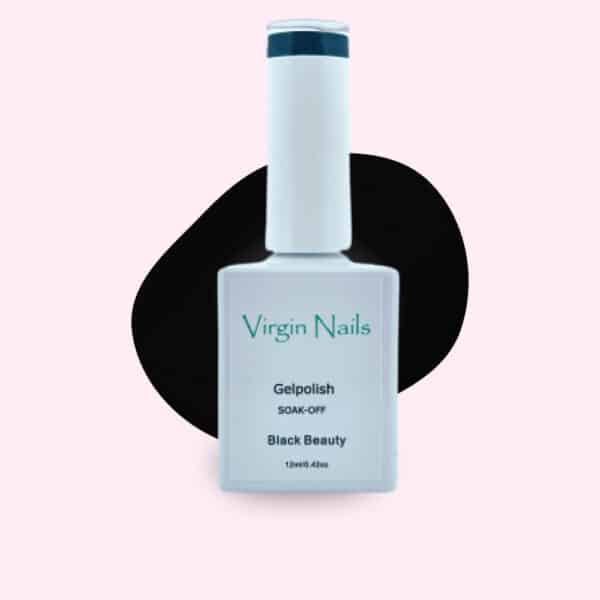 Virgin Nails Gelpolish "Black Beauty" HEMA vrij