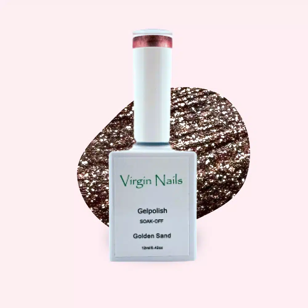 Virgin Nails Gelpolish "Golden Sand" HEMA vrij Virgin Nails Gelpolish "Golden Sand" HEMA vrij