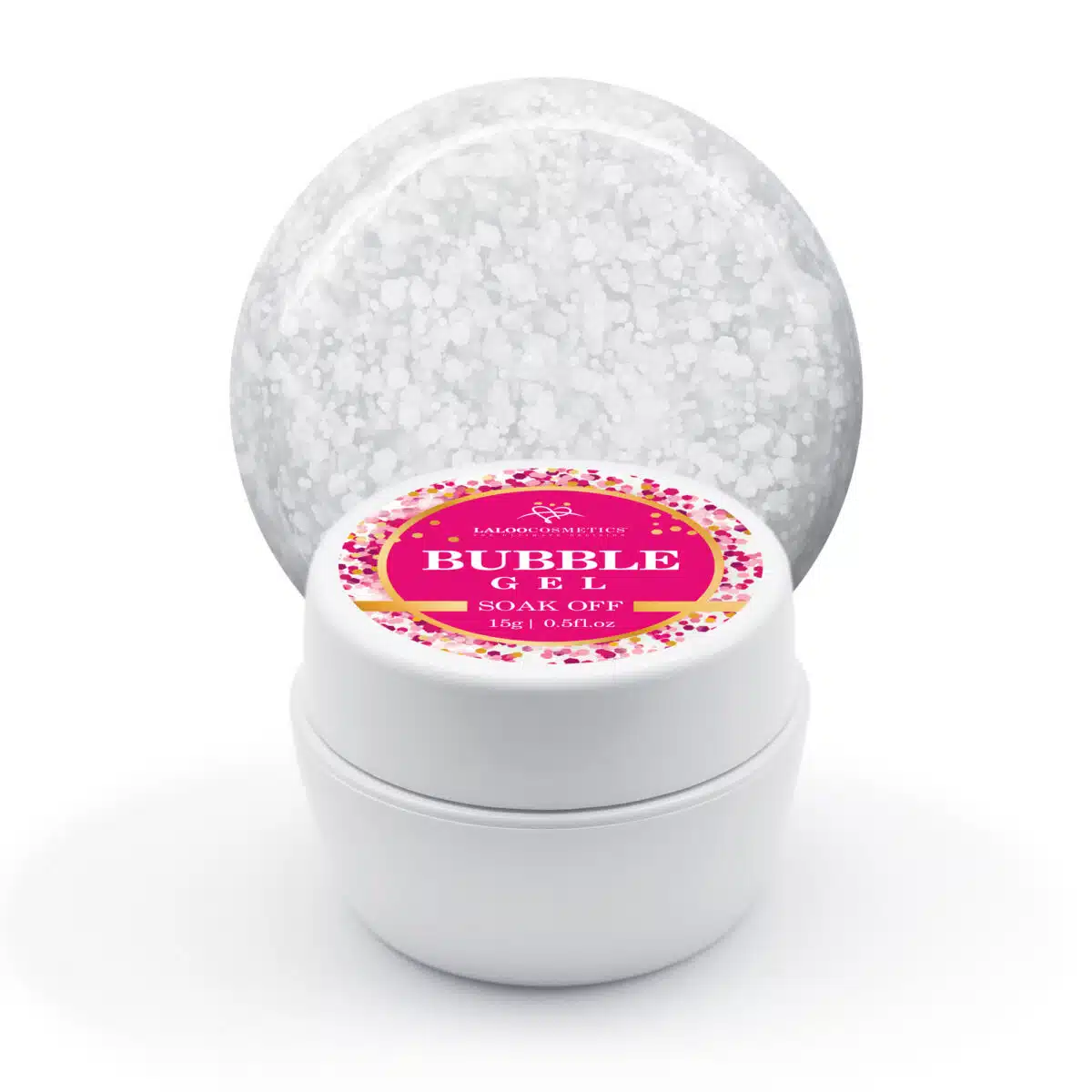 Laloo Bubble Gel no.1 - White Laloo Bubble Gel no.1 - White