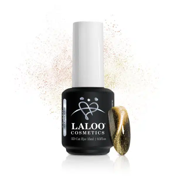 Laloo Gelpolish Cat Eye 5D No.06 Bronze Gold - 15ml