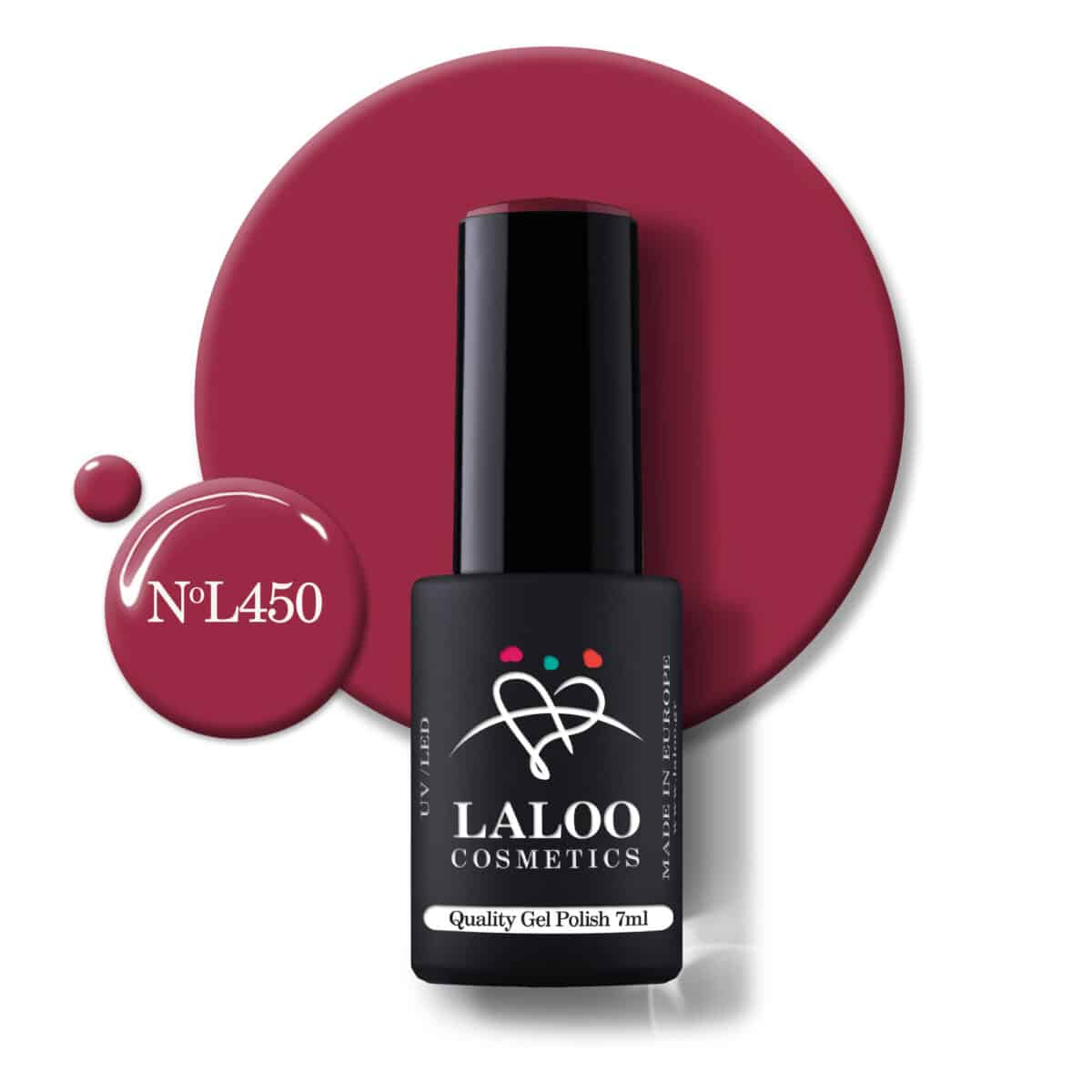 Laloo Gelpolish Ladybug Pink no.450 - 7ml Laloo Gelpolish Ladybug Pink no.450 - 7ml
