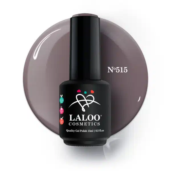 Laloo Gelpolish Lavish Brown no.515 - 15ml
