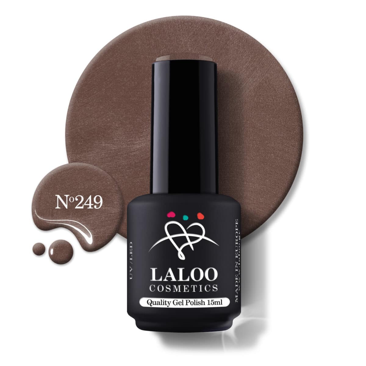 Laloo Gelpolish Metallic Bronze no.249 - 15ml