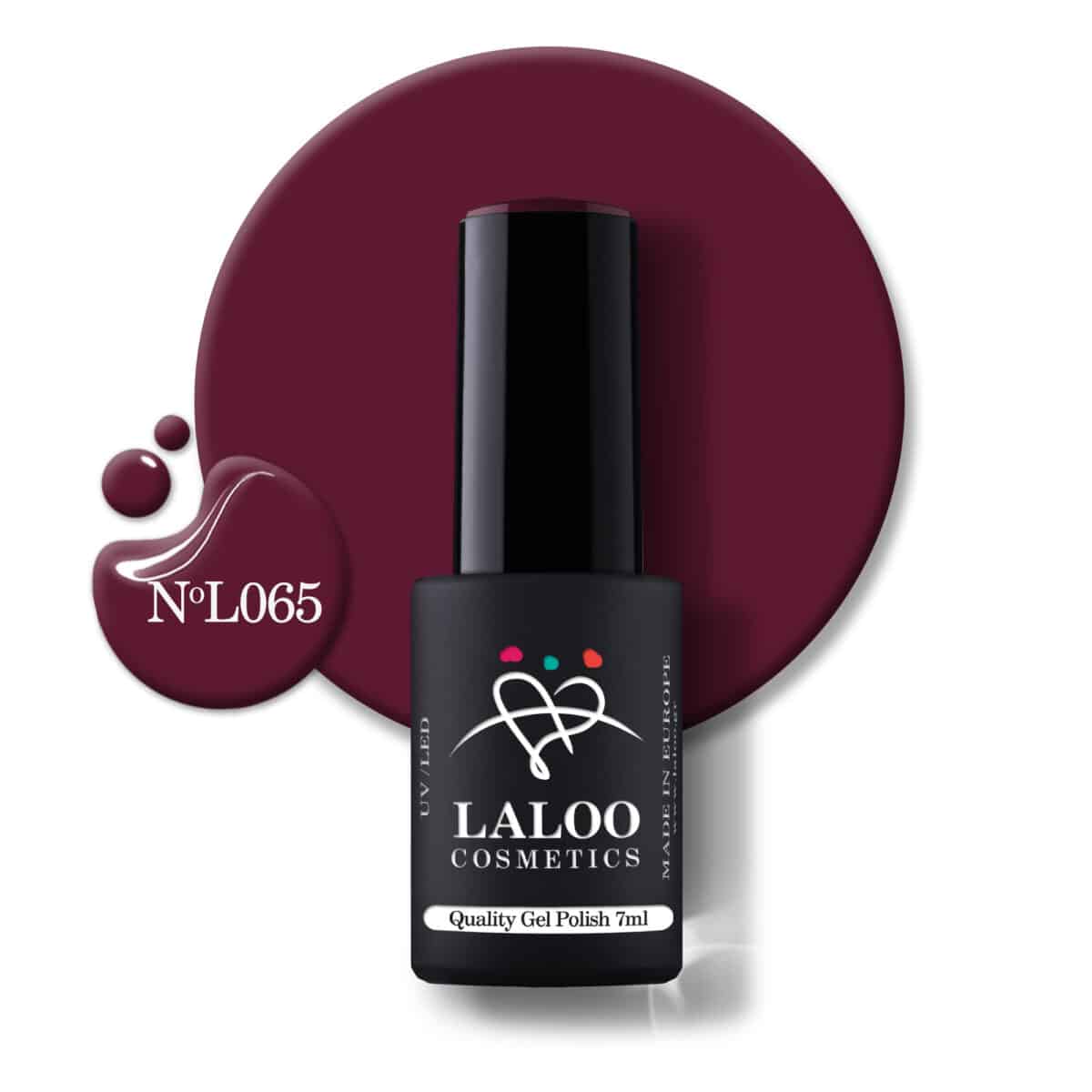 Laloo Gelpolish Red Grape no.65 - 7ml Laloo Gelpolish Red Grape no.65 - 7ml