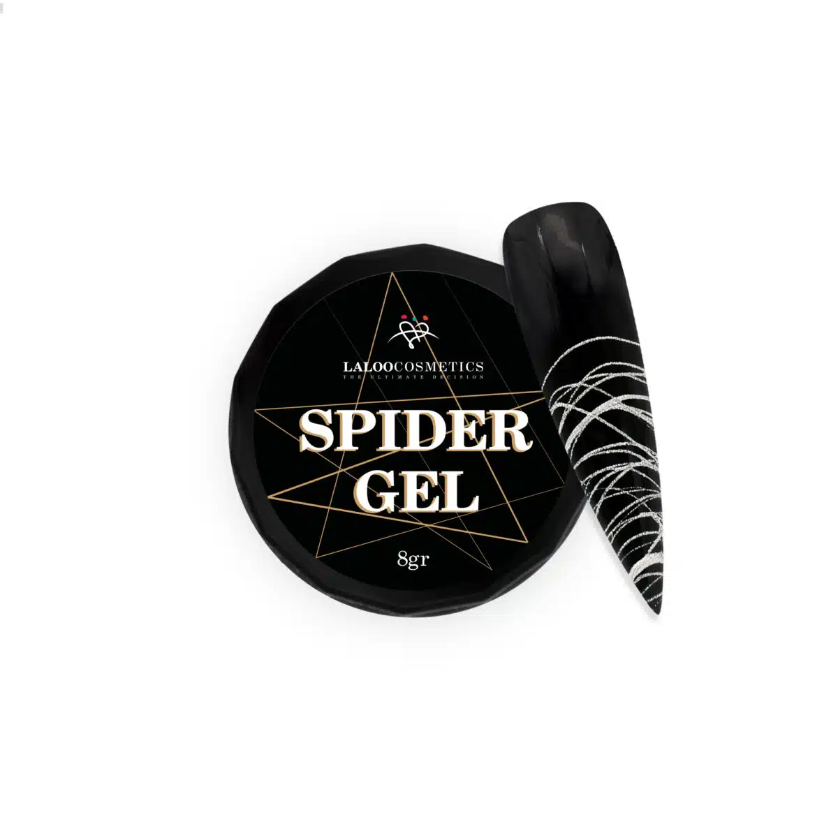 Laloo Spider Gel Silver 8gr.