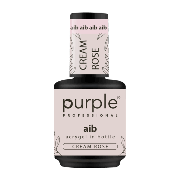 Purple Professional AIB - Acrygel In Bottle "Cream Rose" 15ml