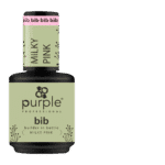 Purple Professional BIB Builder In Bottle - Milky Pink 15ml