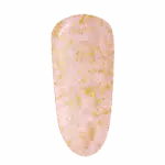 Purple Professional BIB Builder In Bottle - Pink Gold Flakes 15ml