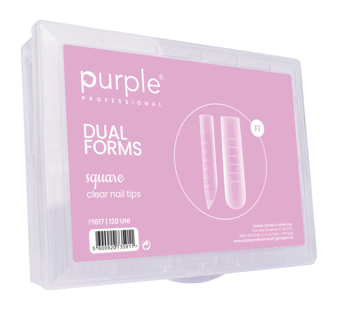 Purple Professional Dual Forms F1 Square (120st.)