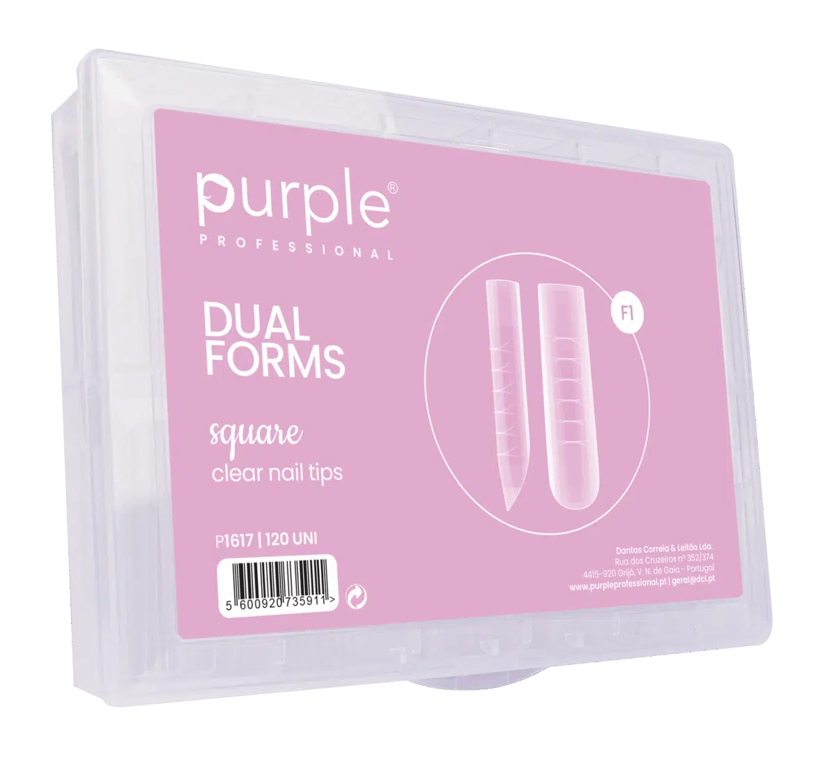 Purple Professional Dual Forms F1 Square (120st.)