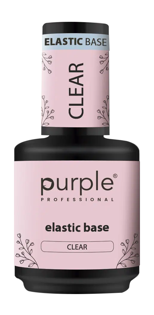 Purple Professional Elastic Base "Clear" 15ml Purple Professional Elastic Base "Clear" 15ml