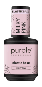 Purple Professional Elastic Base "Milky Pink" 15ml