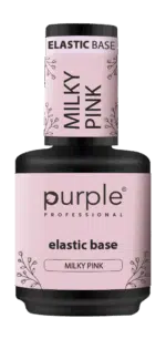 Purple Professional Elastic Base "Milky Pink" 15ml