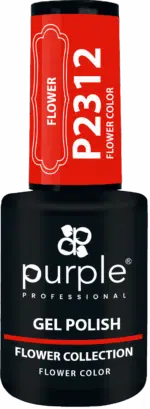 Purple Professional Gel Polish Flower Color 10ml (P2312)