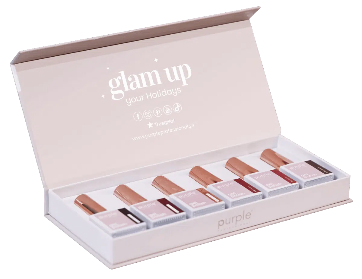 Purple Professional Gel Polish Let It Shine Kit