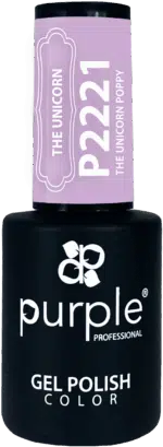 Purple Professional Gel Polish The Unicorn Poppy 10ml (P2221)