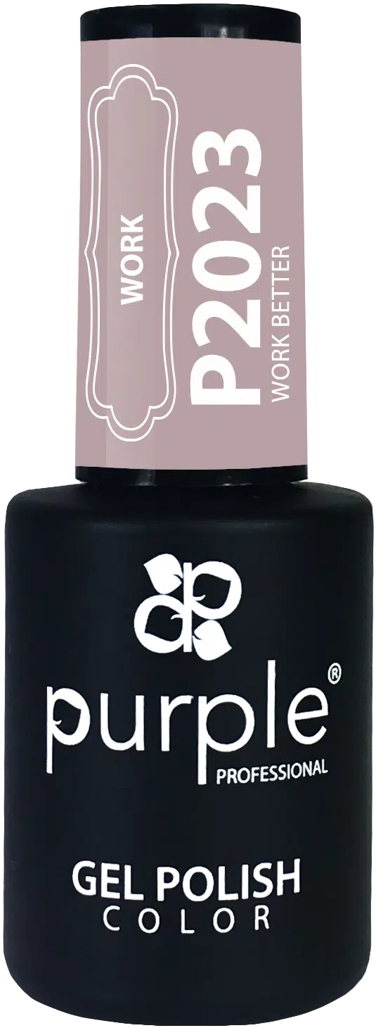 Purple Professional Gel Polish Work Better 10ml (P2023) Purple Professional Gel Polish Work Better 10ml (P2023)