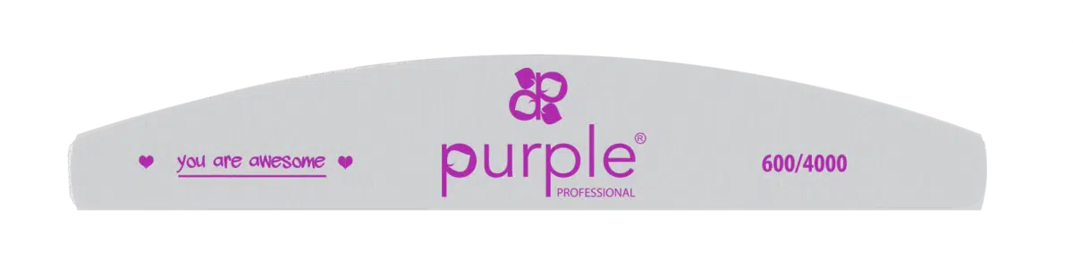 Purple Professional Nagel Buffer Brightening 600/4000