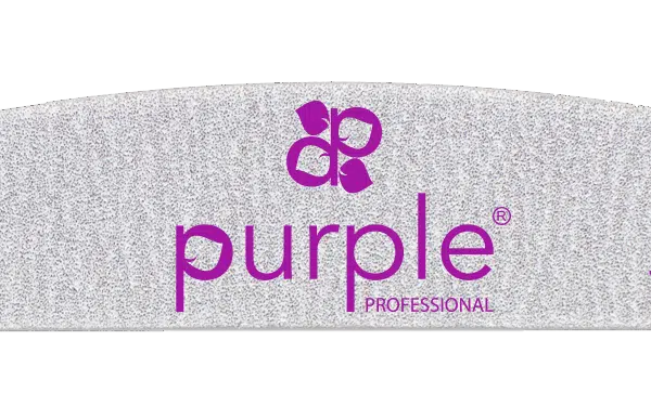Purple Professional Nail File Moon 180/220 Japanese Paper (P3008)