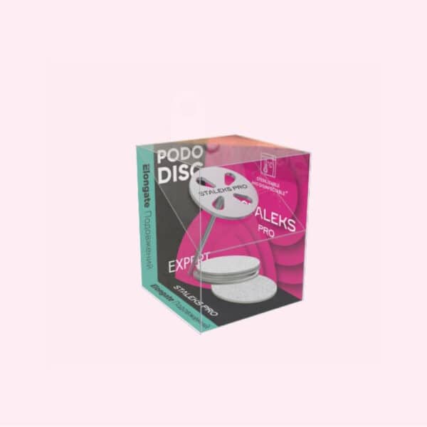 Staleks Langwerpige Pododisc EXPERT M incl. wegwerp vijlen 180 grit 5st/20mm (PDLSET-20)