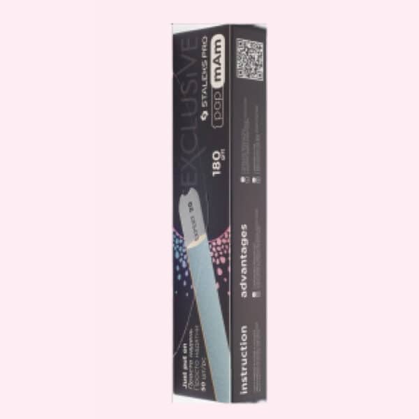 Staleks Verwisselbare Enkelzijdige papmAm vijlen voor rechte vijl 180 grit 50 st. (DFCX-22-180)