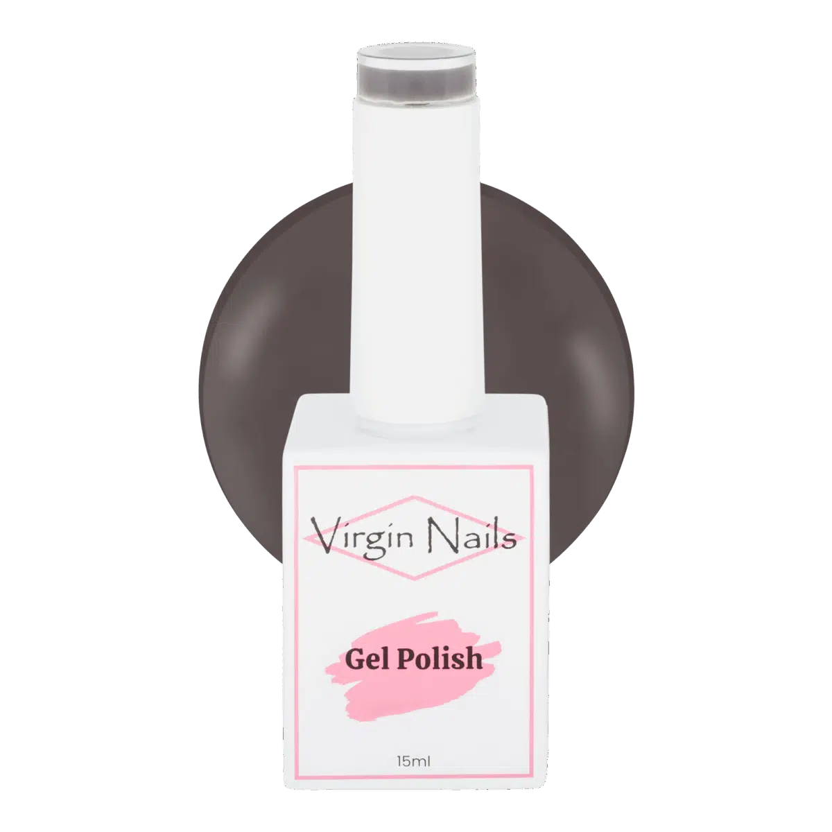 Virgin Nails Gelpolish "Silver Smoke" HEMA vrij