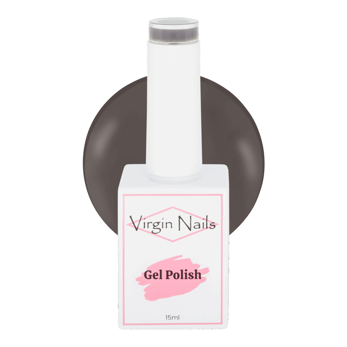 Virgin Nails Gelpolish "Silver Smoke" HEMA vrij