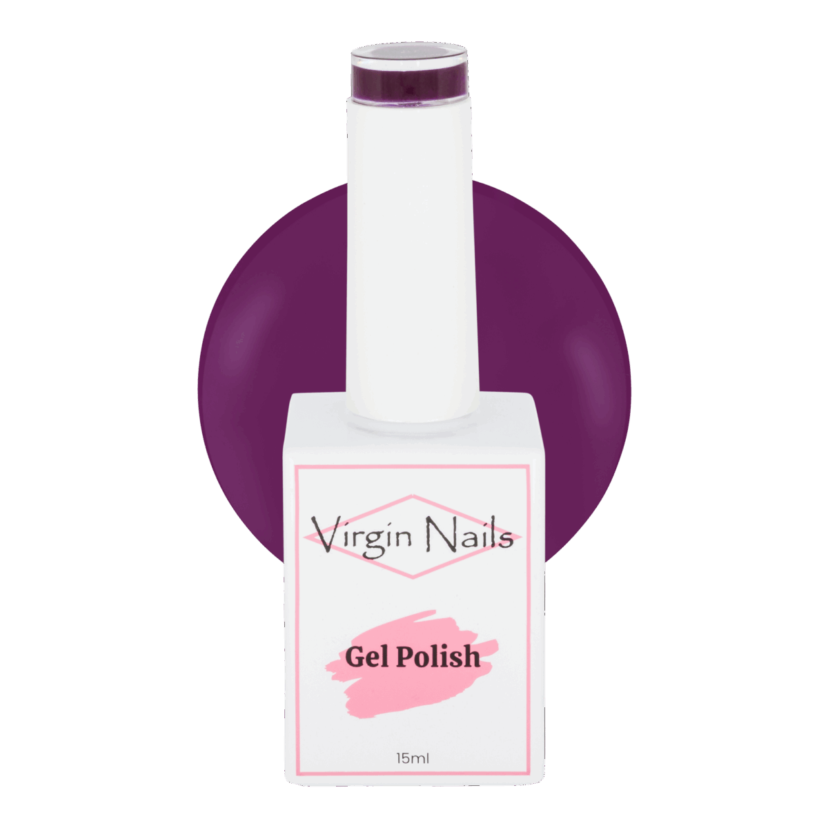 Virgin Nails Gelpolish "Velvet Poison" HEMA vrij