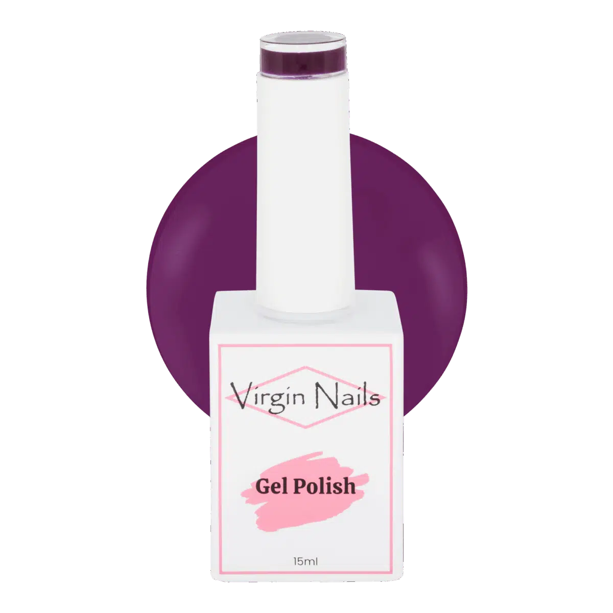 Virgin Nails Gelpolish "Velvet Poison" HEMA vrij