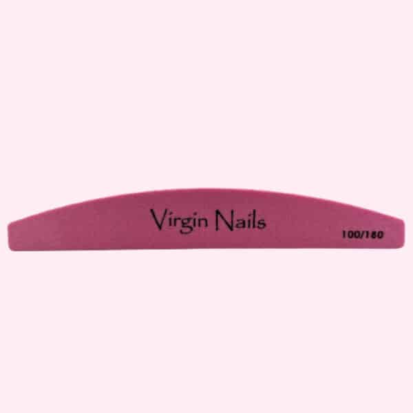 Virgin Nails Sponge Buffer Half Moon 100/180 grit