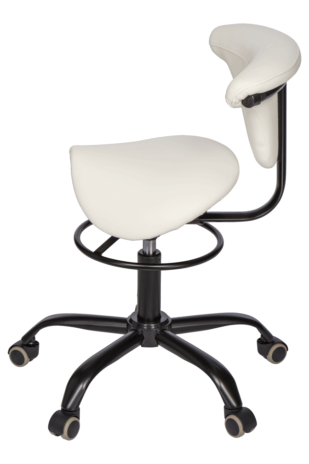 Virgin Nails Tabouret/Zadelkruk Wit